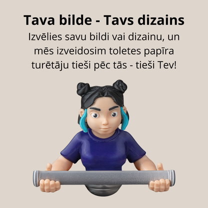“Rullīša Sargs” – Tualetes papīra turētājs